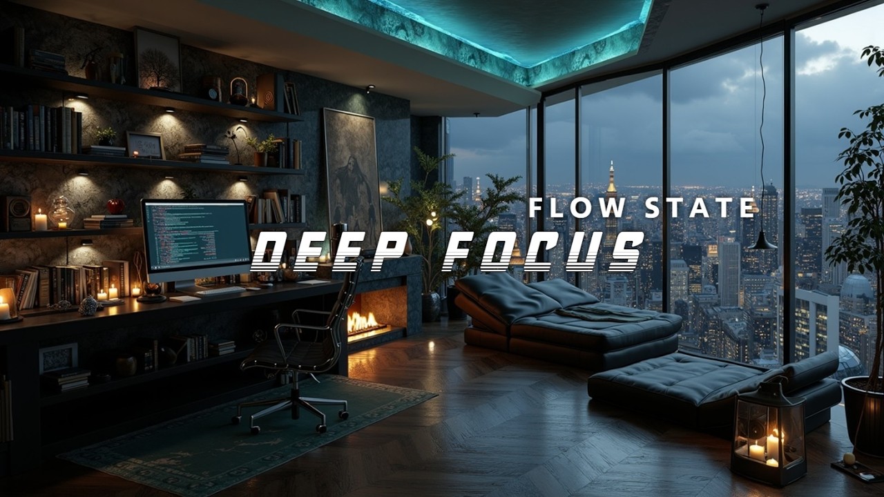 Глубокая музыка для интенсивных учебных и рабочих сессий | Ambient Chill Beats