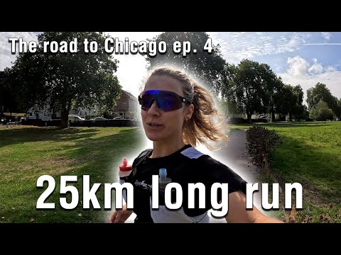 Chicago Marathon Training | 25km long run