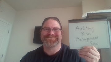Auditing Risk Management Files - Original Poor Video Quality