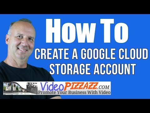 How To Create a Google Cloud Storage Account - google cloud storage for online storage and backup