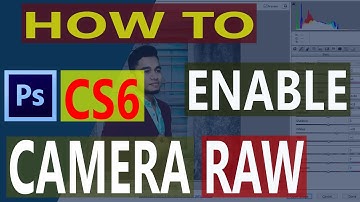How to Enable Camera Raw ps cs6 || How To Download & Install Free Photoshop cs6 Camera Raw in Bangla
