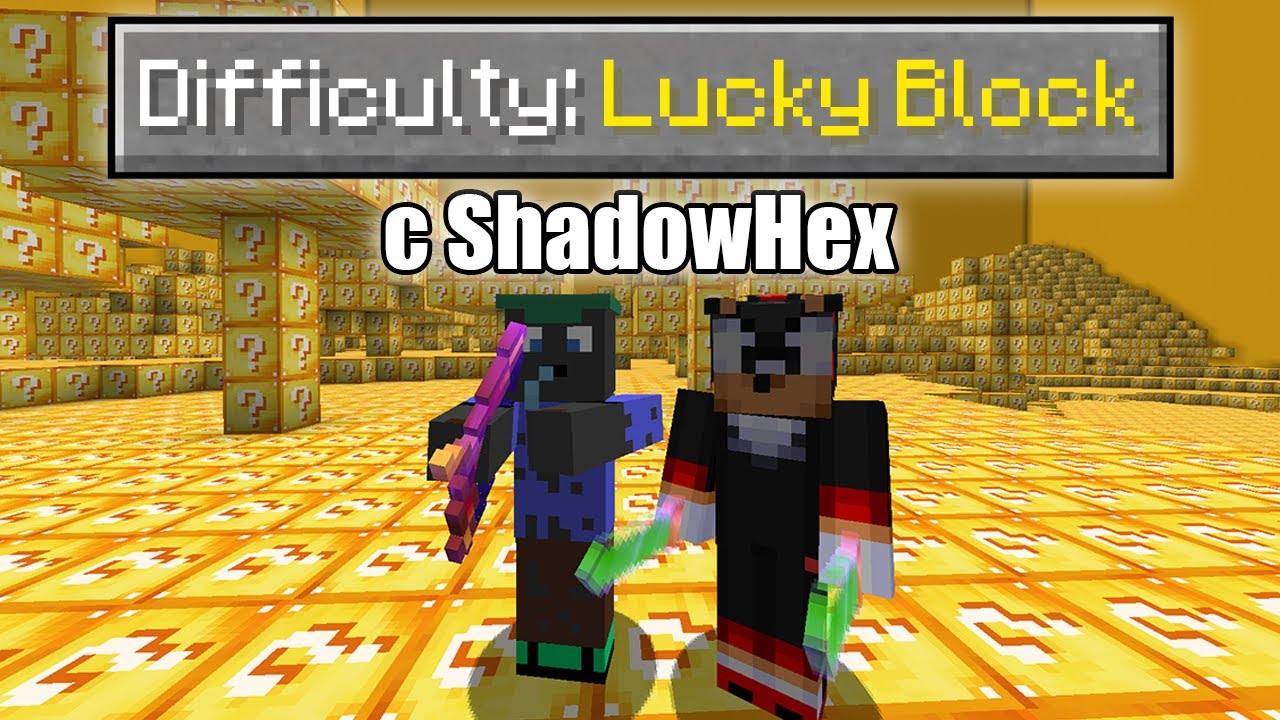 Minecraft, НО ЦЕЛИЯТ СВЯТ Е ОТ КЪСМЕТЛИЙСКИ БЛОКОВЕ!! Minecraft Challenge w/ @xxshadowhexxx