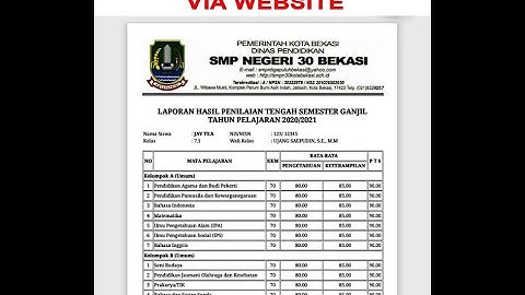 APLIKASI CETAK RAPORT PTS VIA WEBSITE