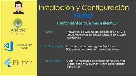 Flutter instalacion y configuracion