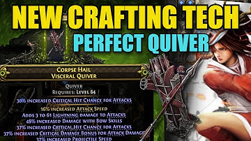 How to Craft a Perfect Quiver with the New Crafting Systems - [Path of Exile 2]