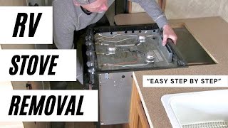 RV Stove Removal (RV Kitchen Remodel / RV Kitchen Renovation)