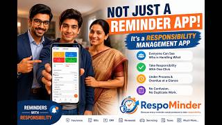 Respo Minder – More Than a Reminder App | Responsibility Management System screenshot 2