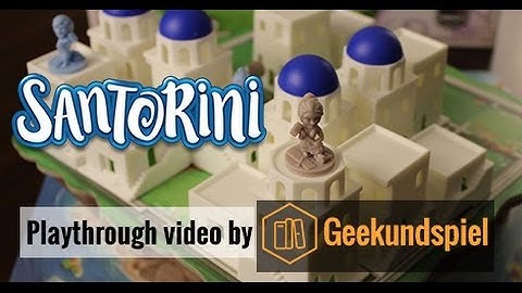 Santorini: Geekundspiel Playthrough