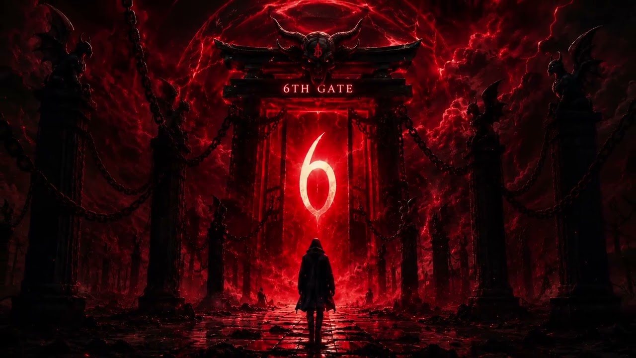 Dj Saiko (Official) - 6TH GATE (DANCE WITH THE DEVIL) 🎧 Remix \u0026 Visual Clip by DJ Saiko