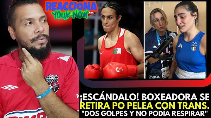 🚨Boxeadora Italiana Ángela Carini se retira de pelea contra Imane Khelif porque NO aguantó la mano