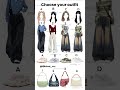 Choose your outfit #trending #ootd #preppy #viral #foryou #outfitideas #viralshort #fyp #fypシ゚viral