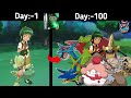 Can Sawyer Beat Pokémon Theta Emerald EX Using Only His Pokémon? | 100 Hour Challenge 🔥