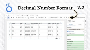 How to add or remove decimals in Looker Studio