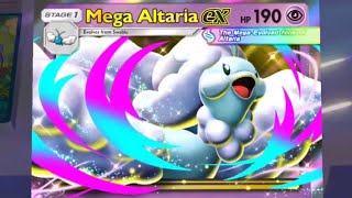 Mega Altaria EX vs Ralts, Indeedee