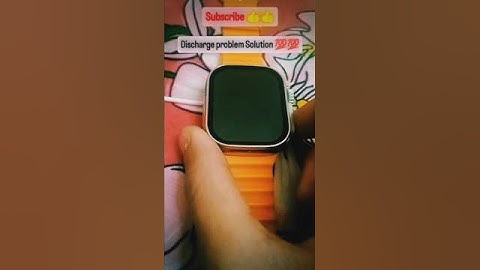 T900 ultra smartwatch not charging & not working 😭 Smartwatch Discharge problem Solution 💯 #shorts