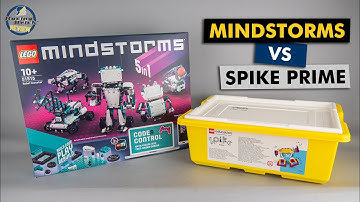 LEGO 51515 Mindstorms vs. 45678 Spike Prime - unboxing, concept and first builds