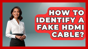 How To Identify A Fake HDMI Cable? - NextGen Viewing and Audio
