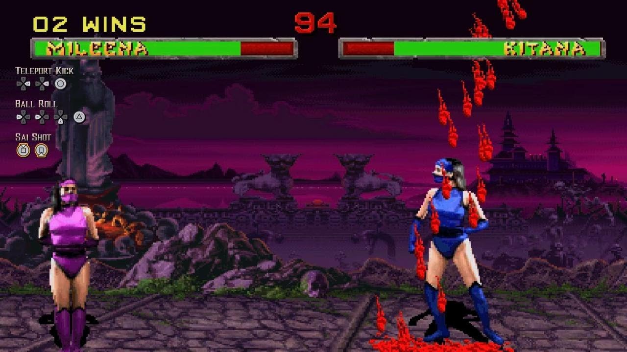 Mortal Kombat: Legacy Kollection (PS5) - Mortal Kombat 2 (Arcade) - Mileena