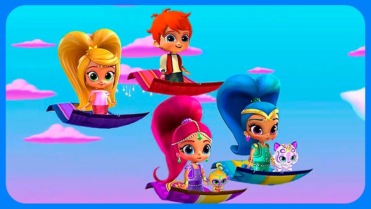 Shimmer and Shine The Great Zahramay Falls Race Fun Girls Game Best