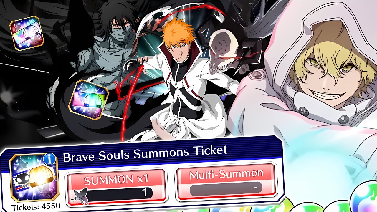 4.000+ BRAVE SOULS SUMMONS TICKET! PERSIAPAN GACHA END OF YEAR 2025! - Bleach: Brave Souls