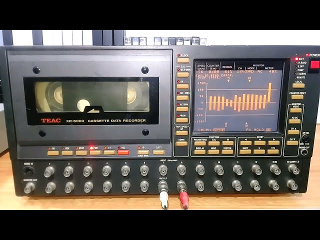 VHS Cassette Data Recorder - TEAC XR-5000 - YouTube