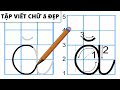 Tập Viết Chữ a,ă, â đẹp lớp 1 - Viết chữ cái tiếng việt nhanh và đẹp
