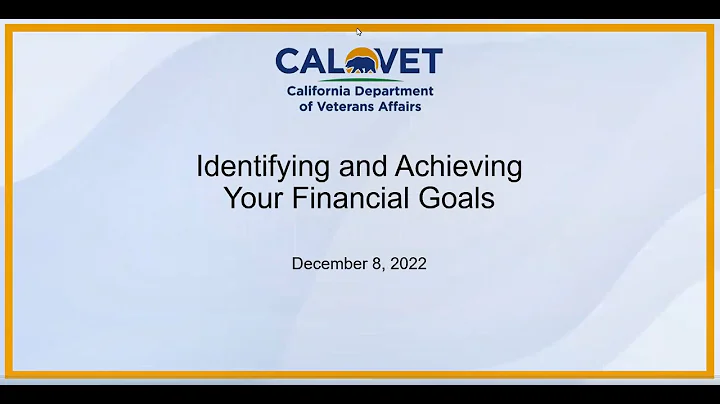 CalTAP | Identifying and Achieving Your Financial ...