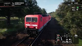 TSW 2 Sonderzug DB BR 143 + Dostos • 3 (Beladen) /Ryde Pier Head Bahnsteig 1-Shanklin Bahnsteig 1 OH