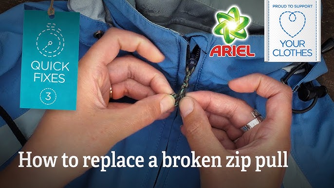 Zipper Pull Tab Zip Replacement, Replace Zipper Pull Tab