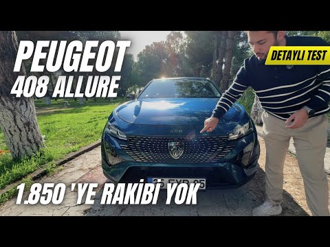 2025 Peugeot 408 - Allure 1.2 | Fransız Lambo? | Test & İnceleme | Performans, Yakıt ve Sürüş Testi