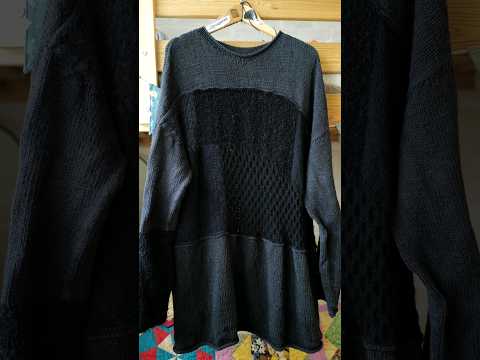 Видео: вязала по своему же мастерклассу - лоскутный свитер ищите на сайте www.elnastasiya.com #knitting