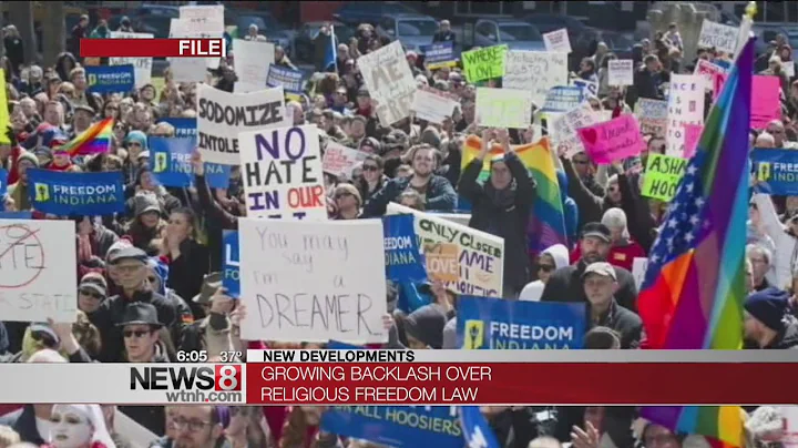Growing backlash over Indiana's religious freedom law