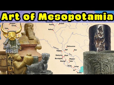 Introduction to the Art of Mesopotamia: Pottery, Metalwork, Jewelry, Cylinder Seals and Sculpture