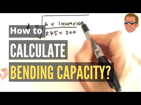स्टील प्लेटों की झुकने की क्षमता की गणना कैसे करें