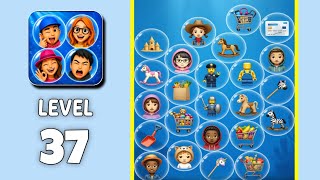 Famous Bubble Match level 37 solution Wealth