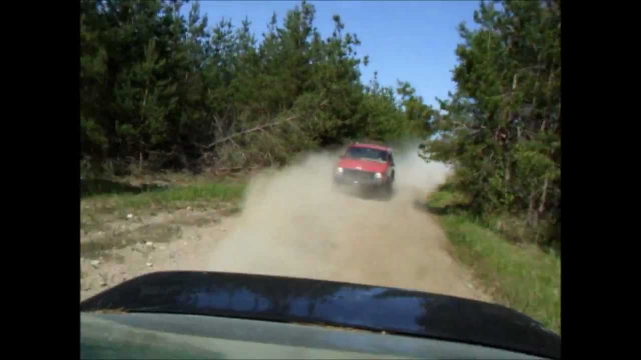 Redneck Car Racing at Howeys - YouTube