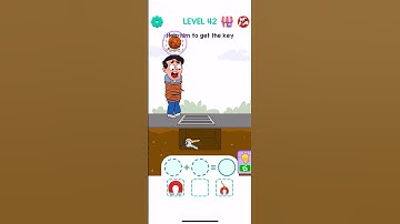 Help him to get the key 😍 Emoji Story: Tricky Puzzles | Level 42 |