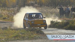Dariusz Salecki / Natalia Gazda - Fiat 126p | RALLY PARK CUP 2021 - 5 RUNDA | Kaczyce |