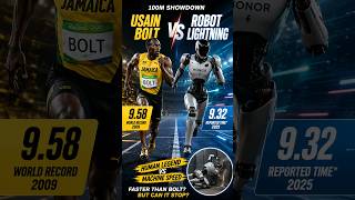 Humanoid Robot Just Beat Usain Bolt… Then CRASHED! 🤖💨💥