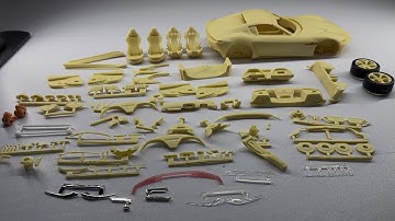 *New* Ferrari 12 Cilindri Spyder Resin Model from PZY Kitbox