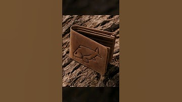 Leather wallet Delphin CARP Classic/OutLINE