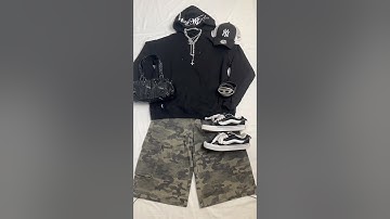 HOW TO STYLE…BLACK HOODIE! streetwear style😍 #fashion #streetwear #outfitideas #outfit #style