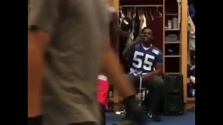 Odell Locker room dance