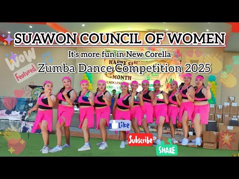 NEW CORELLA, ZUMBA DANCE COMPETITION 2025 / Dance / Exercise / Enjoy