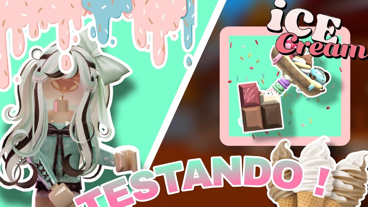TESTANDO O SET ICECREAM MIX NO FLEE!(Flee the facilit)