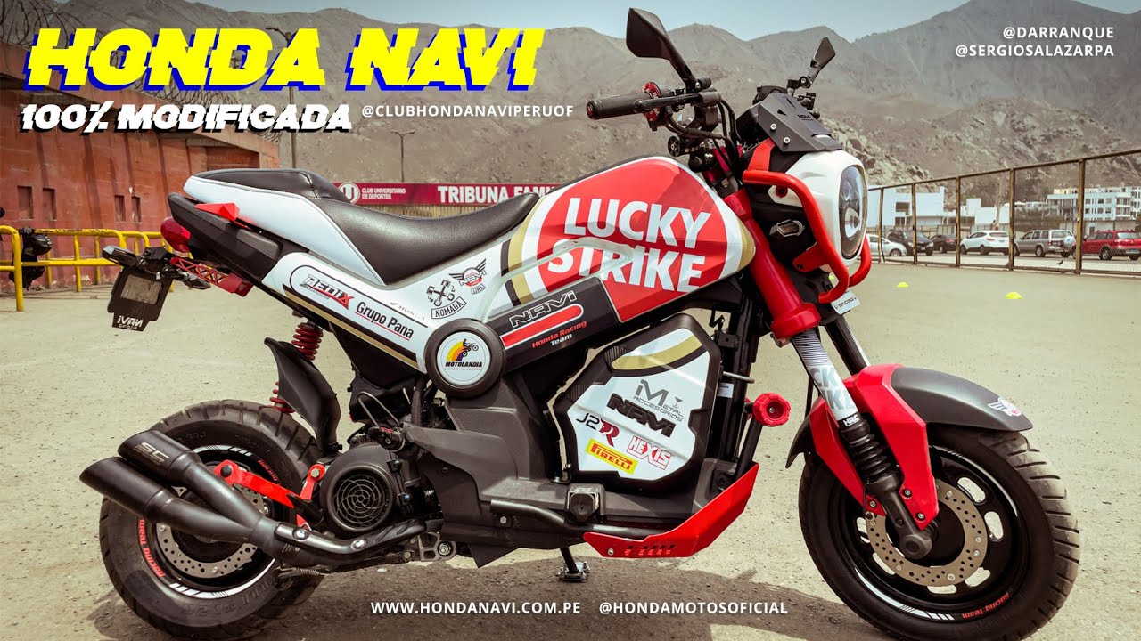 Conoce La Honda Navi Modificada Del Clubhondanaviperuof Youtube