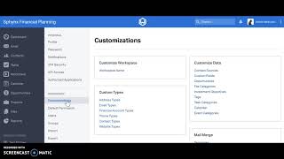 Details Wealthbox - Create Custom Field Update