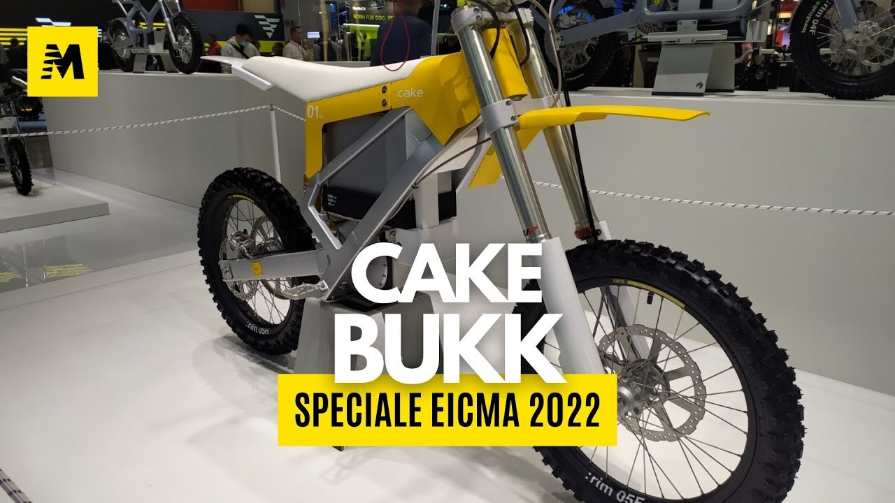 Motocross elétrica Cake Bukk é sucesso de vendas