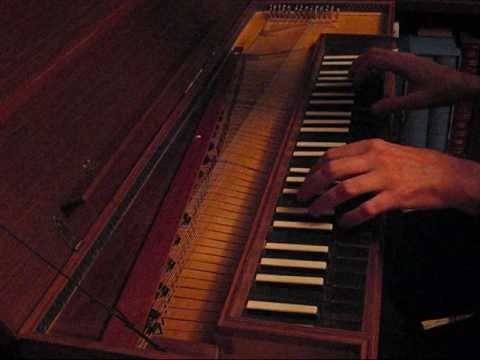 JS Bach: Partita No. 2, Sinfonia (on replica Stein 1787 clavichord)