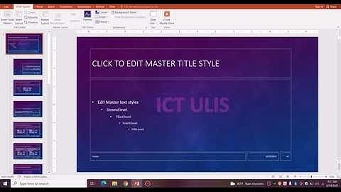 Powerpoint: Bài 10: Hướng dẫn chèn Watermark vào Powerpoint